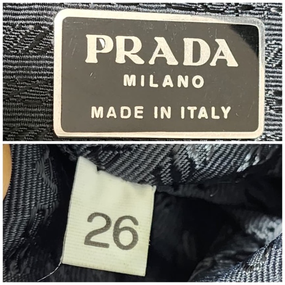 Authentic Prada Tessuto Messenger/Crossbody Bag Black - Picture 4 of 13